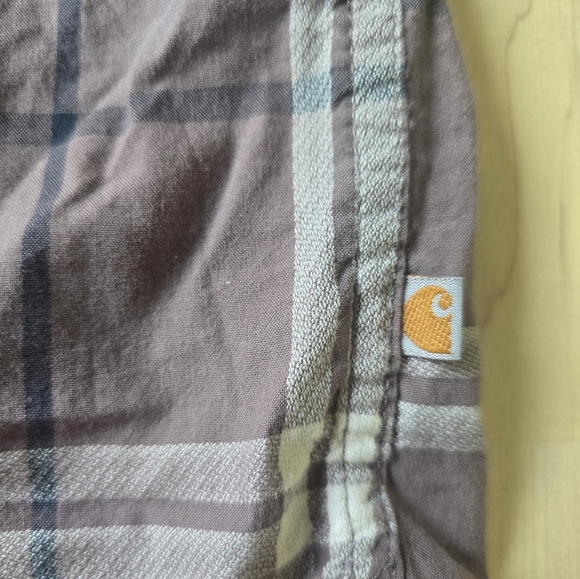 Carhartt Button Up Long Sleeve Size Medium - Picture 4 of 12